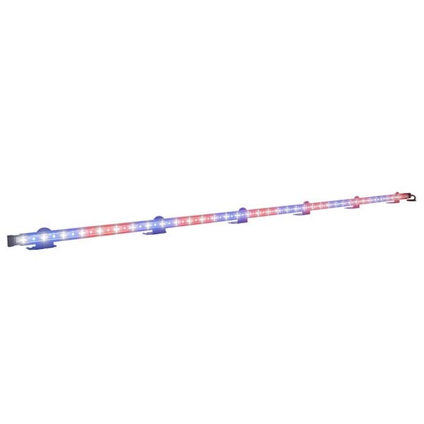 Mustang 6X - 72" Rocker Panel 72 LED Running Light - Red/Blue/Amber
